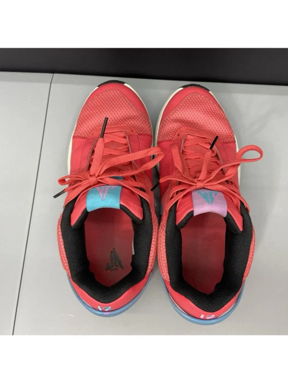 Nike Ja 1 Sneakers Shoes Training Basketball Fuel Ember Glow Red Mens 10